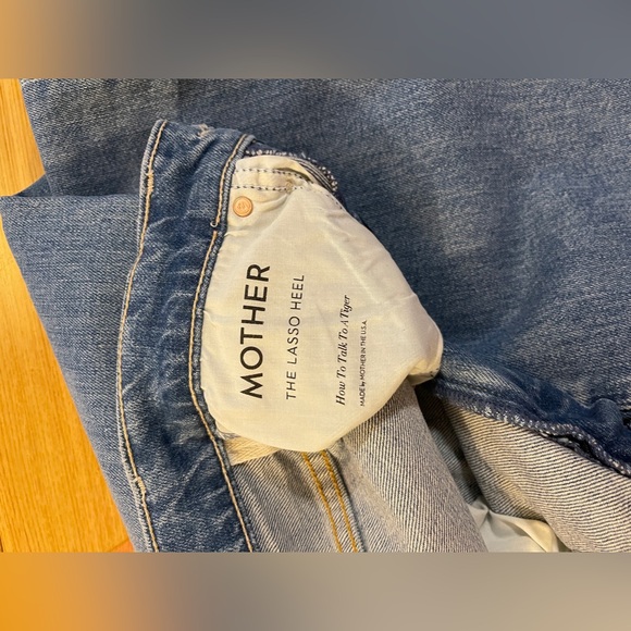 Mother denim the lasso heel size 25 - Picture 3 of 4